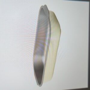 Ikea SUTARE Rosting tin 14" x 11" Light yellow pan